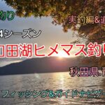 2024シーズン 十和田湖ヒメマス釣りへ　実釣編&道の駅観光　秋田県　青森県　ガイドポイント　10月の釣り　フライフィッシング ヒメマス　サクラマス　渓流ルアー　釣り百景　和井内貞行