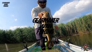 【多々良沼】 バス釣り 2024年6月梅雨時期  ジグネズミ小亀パターン