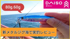 【実釣】ダイソーメタルジグヘビーウエイト！60gを平磯海釣り公園で実釣レビュー！　#ショアジギング #fishing #ダイソー釣具 #釣り初心者 #100円ショップ #daiso