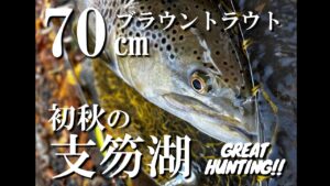 【支笏湖釣り】極太70cmブラウントラウトとの邂逅