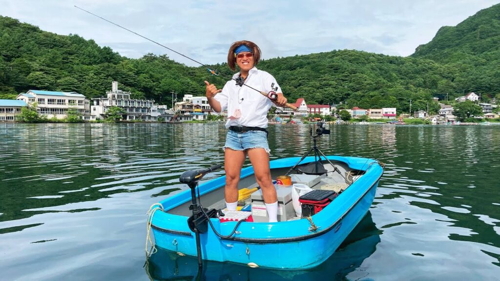 最近暑すぎるので避暑地でバス釣りしてきた【榛名湖】
