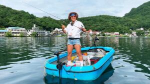 最近暑すぎるので避暑地でバス釣りしてきた【榛名湖】