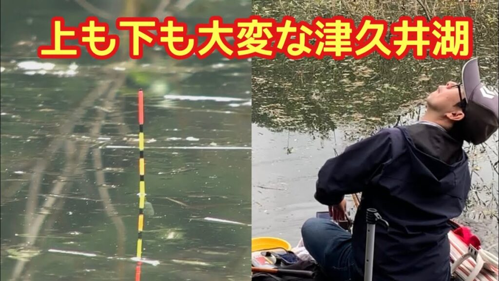 間一髪だった津久井湖