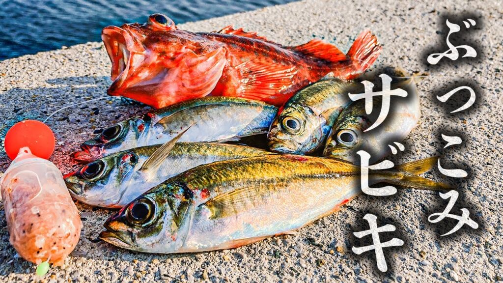 堤防からアジが簡単に釣れる、この釣りがすごかった【餌釣り】
