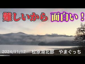 難しいから面白い？　桧原湖ワカサギ釣りの真髄#ワカサギ釣り #桧原湖ワカサギ釣り #シマノ #レイクマスター #つうチャンネルステッカー