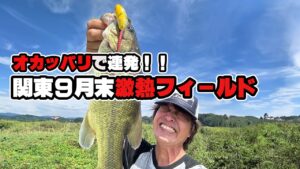 最新!牛久沼水系 オカッパリトップウォーター