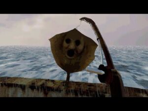 奇妙な魚であふれた海で魚釣り…『船釣りホラーゲーム』が怖すぎる。