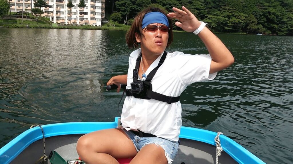 沖のビッグバスを狙い撃て！！【榛名湖】