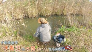 やっぱり秋は手賀沼の水路でしょ！  千葉県柏市 手賀沼の水路（ホソ）で小物釣り。
