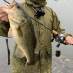 柴山沼でバス釣り！【バケモン来た！】