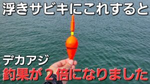 これしたら嘘みたいに良型アジ連発。釣れない時の対策。アジングいやアジ釣りです【サビキ釣り】