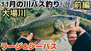 中川水系大場川でバス釣り【前編】