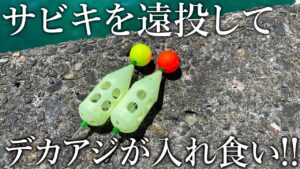 サビキやカゴ釣りで良型のアジが入れ食い！昼間の堤防で時合を先取りする［意外な狙い方］を紹介【秋の釣り旅】