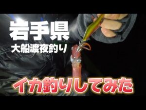 [岩手県 海釣り] 極寒の12月に夜釣りをする‥40代後半