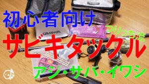 初心者向け「つりっち流」サビキタックル選び!サビキ釣りから海釣りに挑戦! 2020.6(1)
