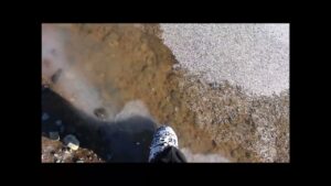 かなやま湖 2024 冬の始まり！　結氷状況