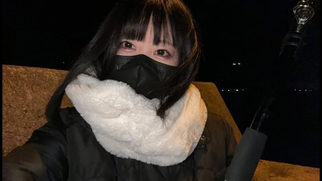 【釣りLIVE配信】真冬の海で食材を狩る女。