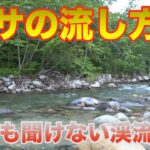 井上聡 渓流釣り エサの流し方 Satoshi Inoue Mountain stream fishing that no one can hear