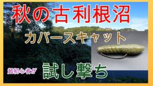 バス釣り!秋の古利根沼でdepsカバースキャットを試してみた【釣りデビュー14日目の初心者】