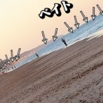 潮が悪い遠州灘サーフのど日中でも大量のアングラーさんで埋め尽くされそうになりました🐟in遠州灘、田原サーフ【釣行日2024/12/10(火)】