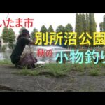 別所沼公園で秋の小物釣り【さいたま市】☆smallfishing in Saitama  Japan☆