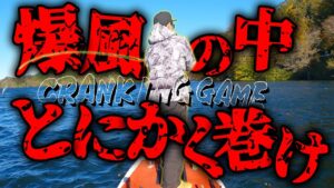 【バス釣り】初冬の爆風！ディープクランキング！【三河湖】【ディープクランク】