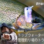 トップウォーターでねらう管理釣り場のトラウト【釣りあそびジャーナル】