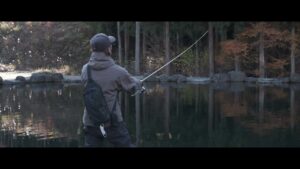 アウトドアヴィレッジ発光路の森 フィッシングエリア【管理釣り場】【エリアトラウト】【4k】