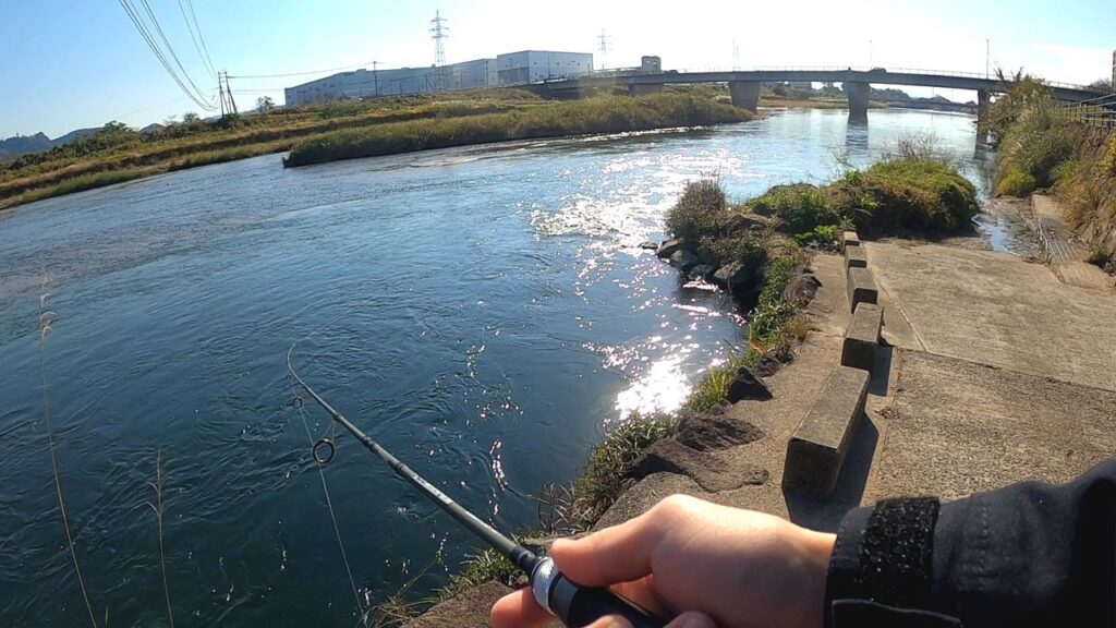 鹿児島の川ならば冬でも釣れるのか？