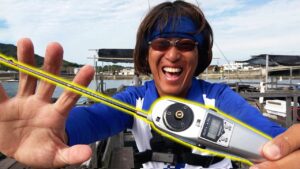 ワカサギ用の電動リールで海釣りしてみた【カワハギ釣り】