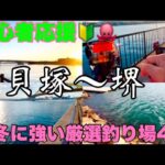 大阪湾【極寒でも快適に釣りが出来る釣り場紹介！穴場有り】