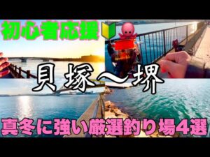 大阪湾【極寒でも快適に釣りが出来る釣り場紹介！穴場有り】