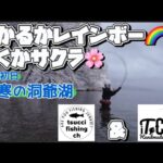 【冬の洞爺湖】解禁初日に虹はかかるか？🌈サクラは咲くか？🌸いとちゃんクラフトさんと釣り🎣
