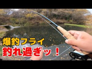管理釣り場で絶大な釣果を誇るフライがコレです！トラウトガムの使い方がやっとわかったｗ