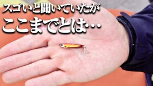 よく飛んでよく泳ぐ!シンプルに実釣性能が高い。そんなマイクロジグと出会った