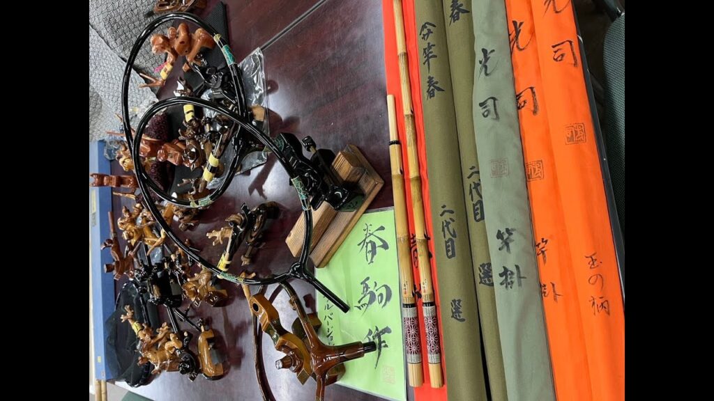 筑波湖の釣り具紹介