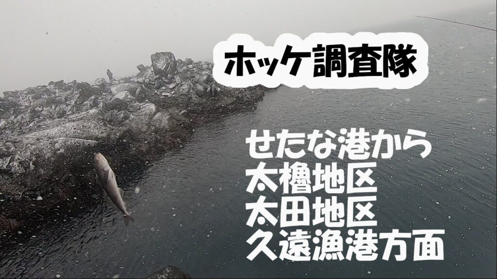 1月のホッケ釣り