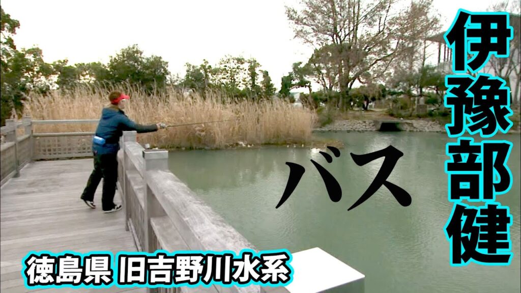 イヨケンが真冬の旧吉野川水系でバスを狙う！ 1/2 『モンドリアンファイター 9 伊豫部健×旧吉野川水系 真冬こそストロングスタイルを貫け！』【釣りビジョン】その①