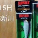 印旛沼水系　印旛新川バス釣り？　ラパラ　カウントダウン2025.1.15