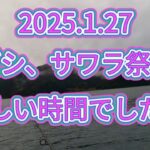 2025.1.27サゴシ、サワラ祭りのつもりが・・・！日本海サゴシ釣り！
