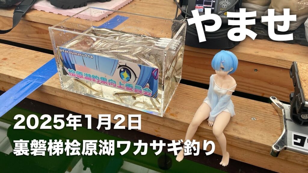 2025年1月2日裏磐梯桧原湖ワカサギ釣り【やませ】【連結小】【CREEK ERUZA8】【JJ CUSTOM RODS】