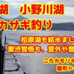 2025年1月5日　桧原湖　ワカサギ釣り　激渋時期でも、初釣行のメンバーに釣らせてあげたい