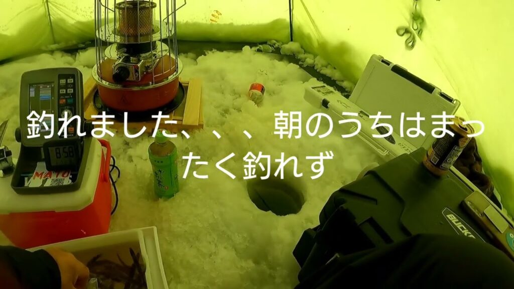 2025/1/7網走湖ワカサギ釣り