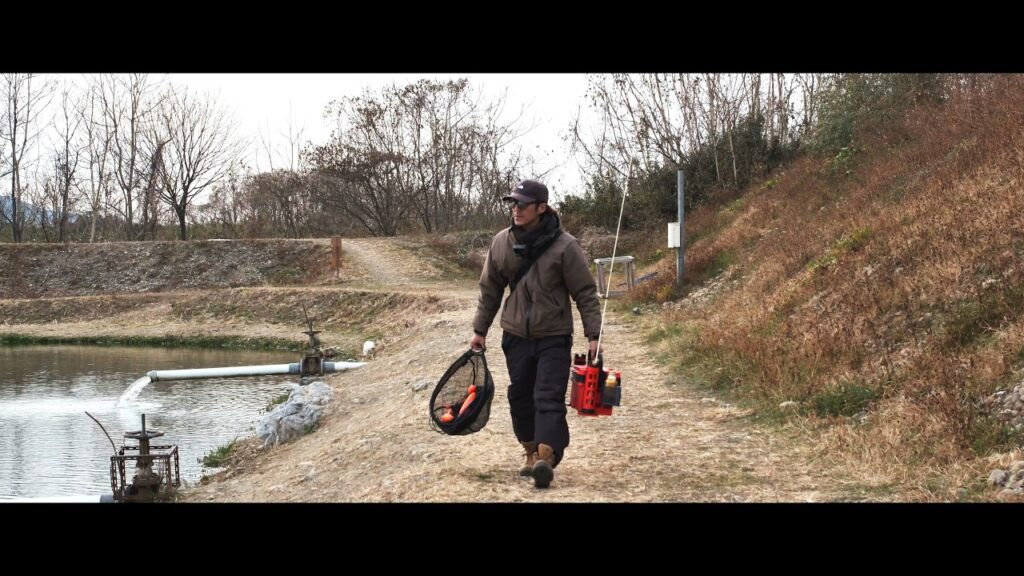 最後はのんびり釣りして来ました【なら山沼漁場】【エリアトラウト】【4K】