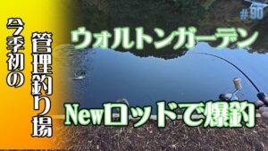 #90【管理釣り場】今季初の管理釣り場釣行!ウォルトンガーデンさんにお伺いいたしました。ちょっと新しいロッドも投入してバンバン釣りましたよ。お暇な時間がありましたら見て頂ければ幸いです。