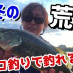 【バス釣り】真冬の荒川でテトラ打ち！！