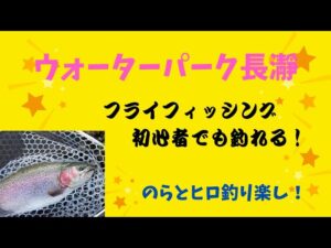 【エリアトラウト】フライ初心者でも大丈夫🎣ウォーターパーク長瀞でニジマス釣りに挑戦‼️