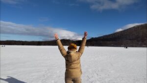 【北海道釣り】【氷上ワカサギ】今年もワカサギはじめました。