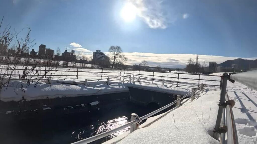 豊平川にある極寒の用水路で釣りした結果…