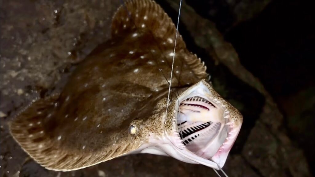 予想外の巨大魚が釣れた